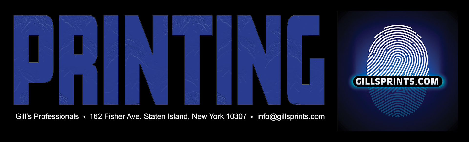 Gill's Professionals - Premium Printing Services Logo